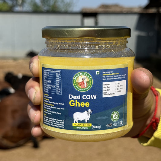 Desi Cow A2 Ghee - Made with Bilona Method